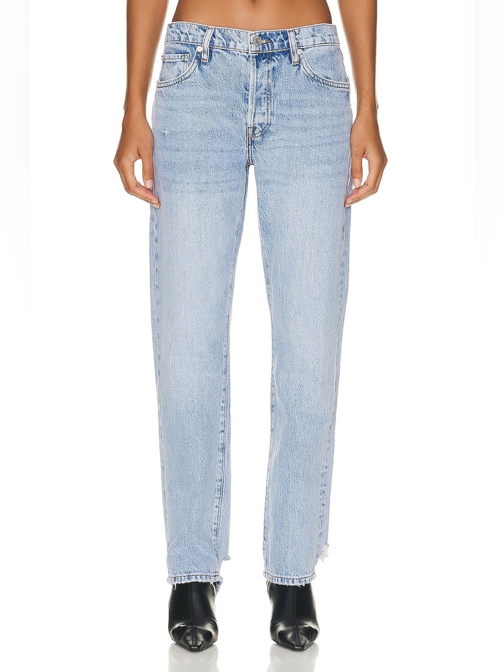 FRAME Le Slouch Straight-Leg Jeans Legacy Wash Size 29
